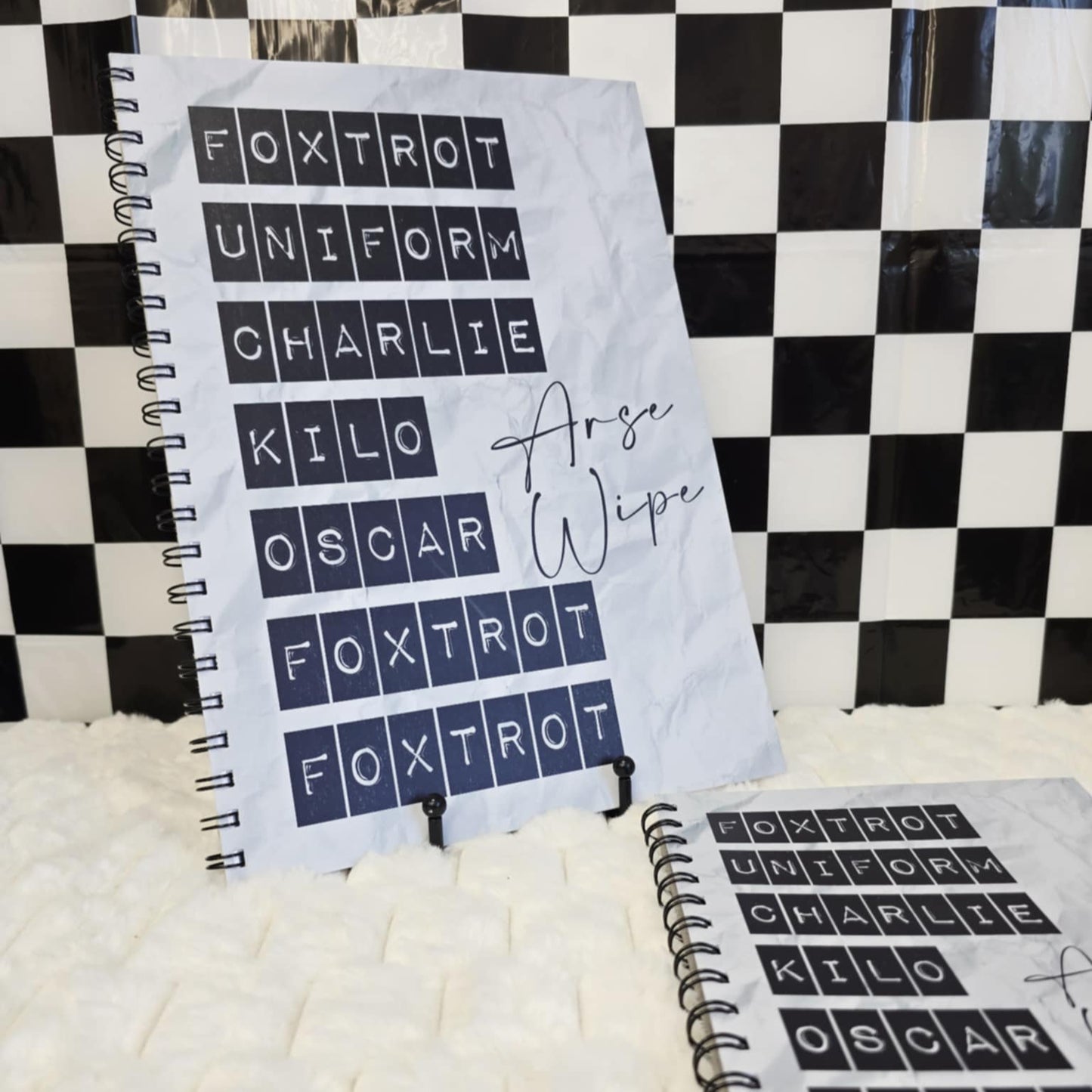 Foxtrot Uniform Kilo Notebook