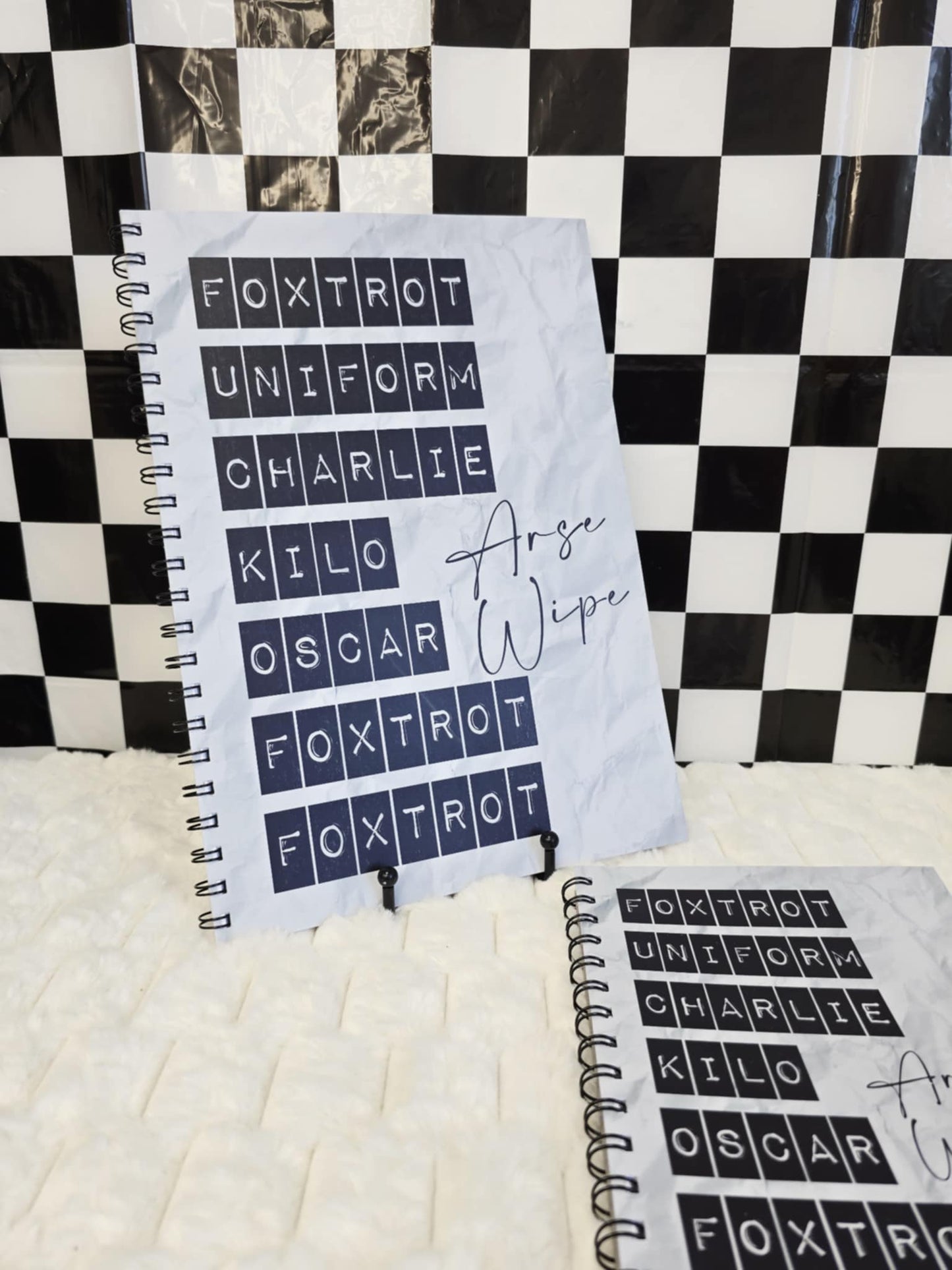 Foxtrot Uniform Kilo Notebook