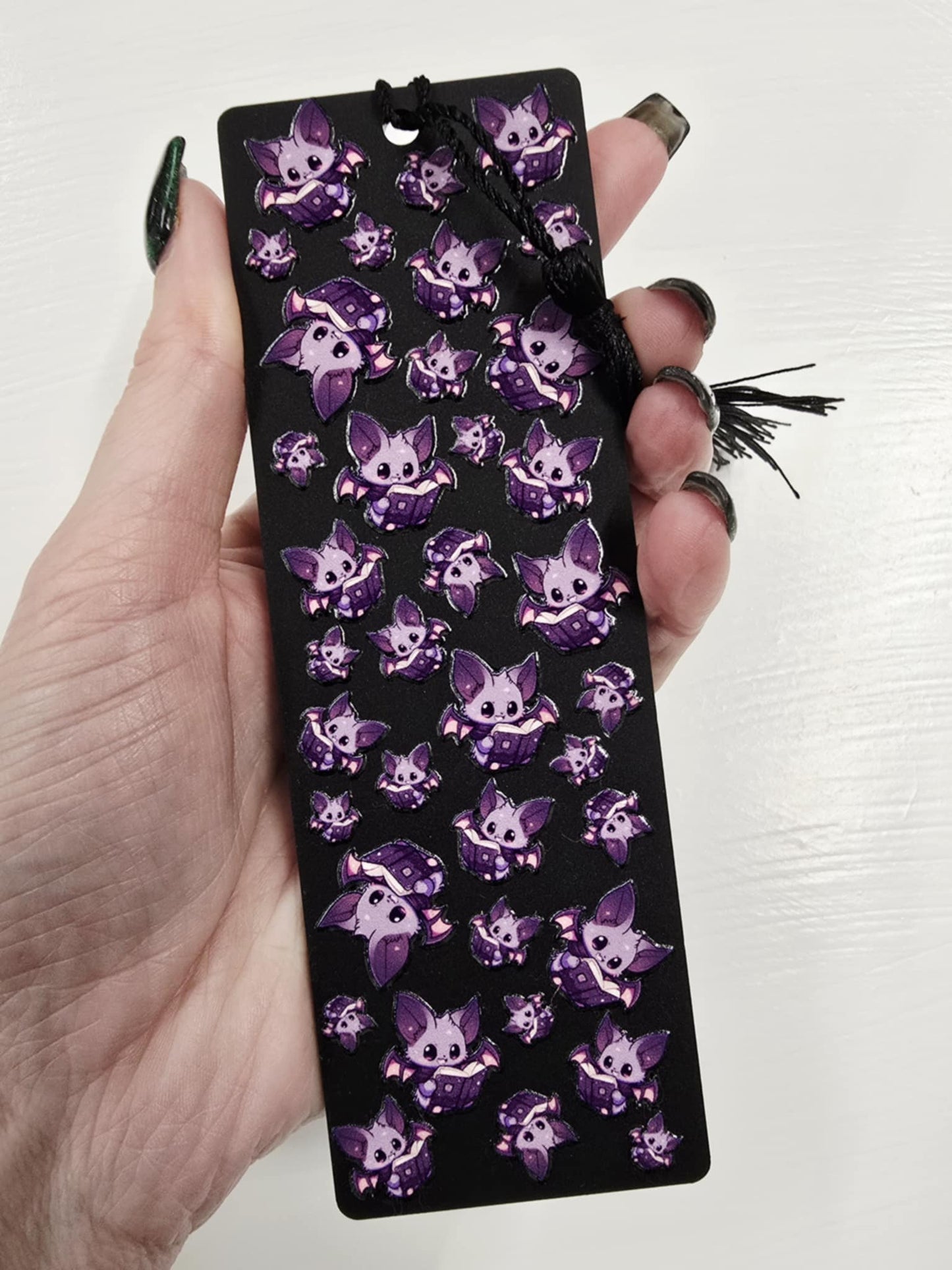 Batty Book Pattern Bookmark