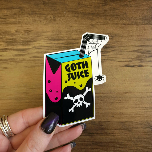 Goth Juice Vinyl Sticker