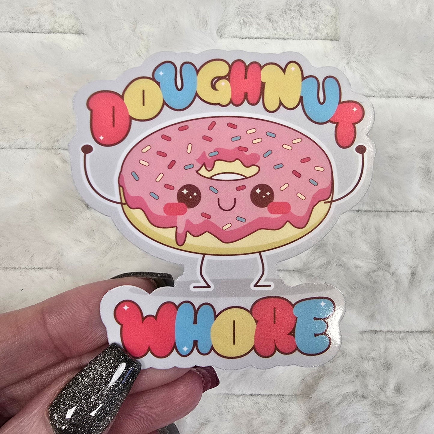Doughnut Whore Vinyl Sticker