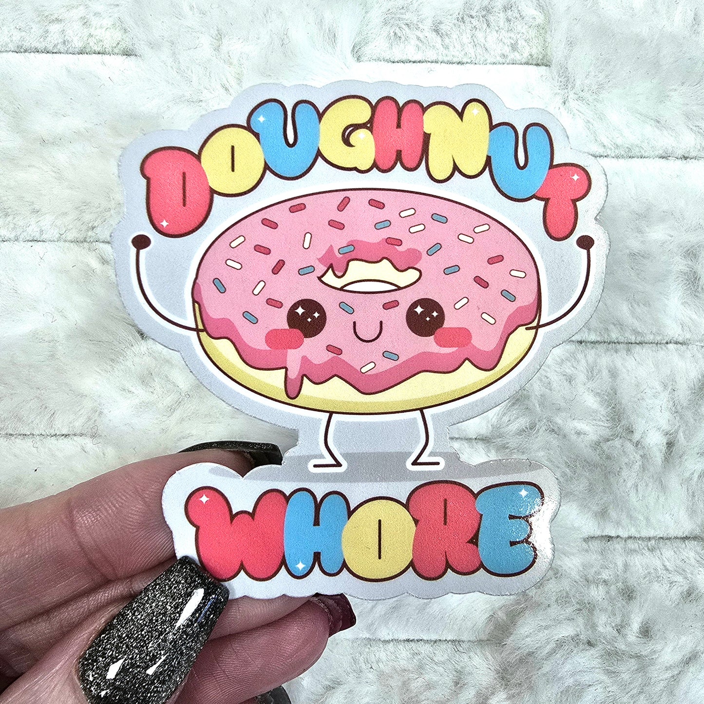 Doughnut Whore Vinyl Sticker