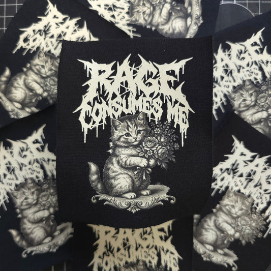 Filled With Rage Sew-On Patch