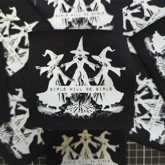 Gurls Will Be Girls Sew-On Patch