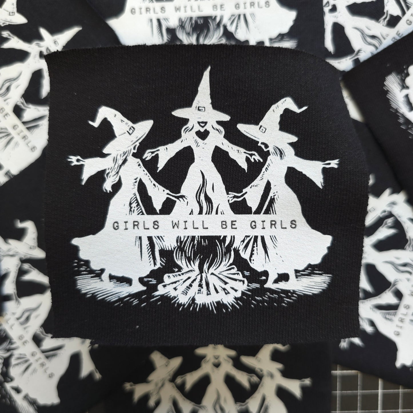 Gurls Will Be Girls Sew-On Patch
