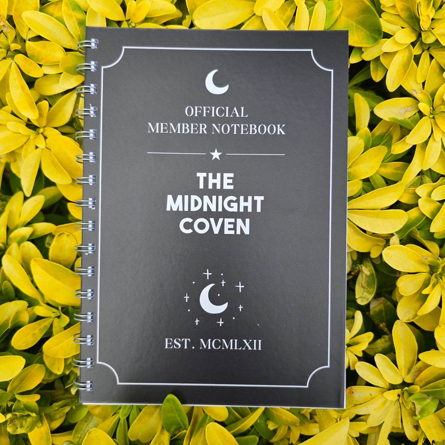 Midnight Coven Plain Notebook (Matte Finish)