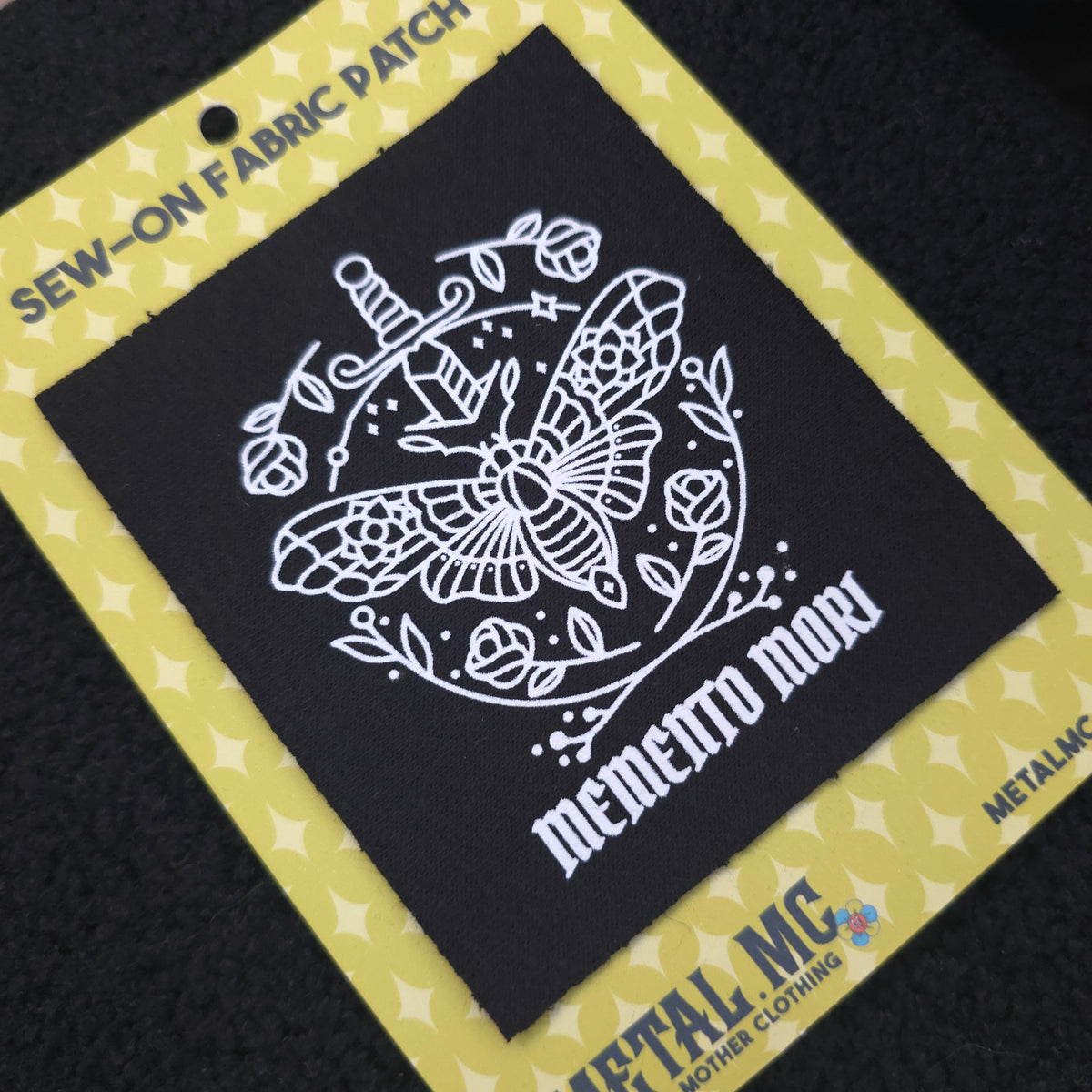 Memento Mori Sew-On Patch
