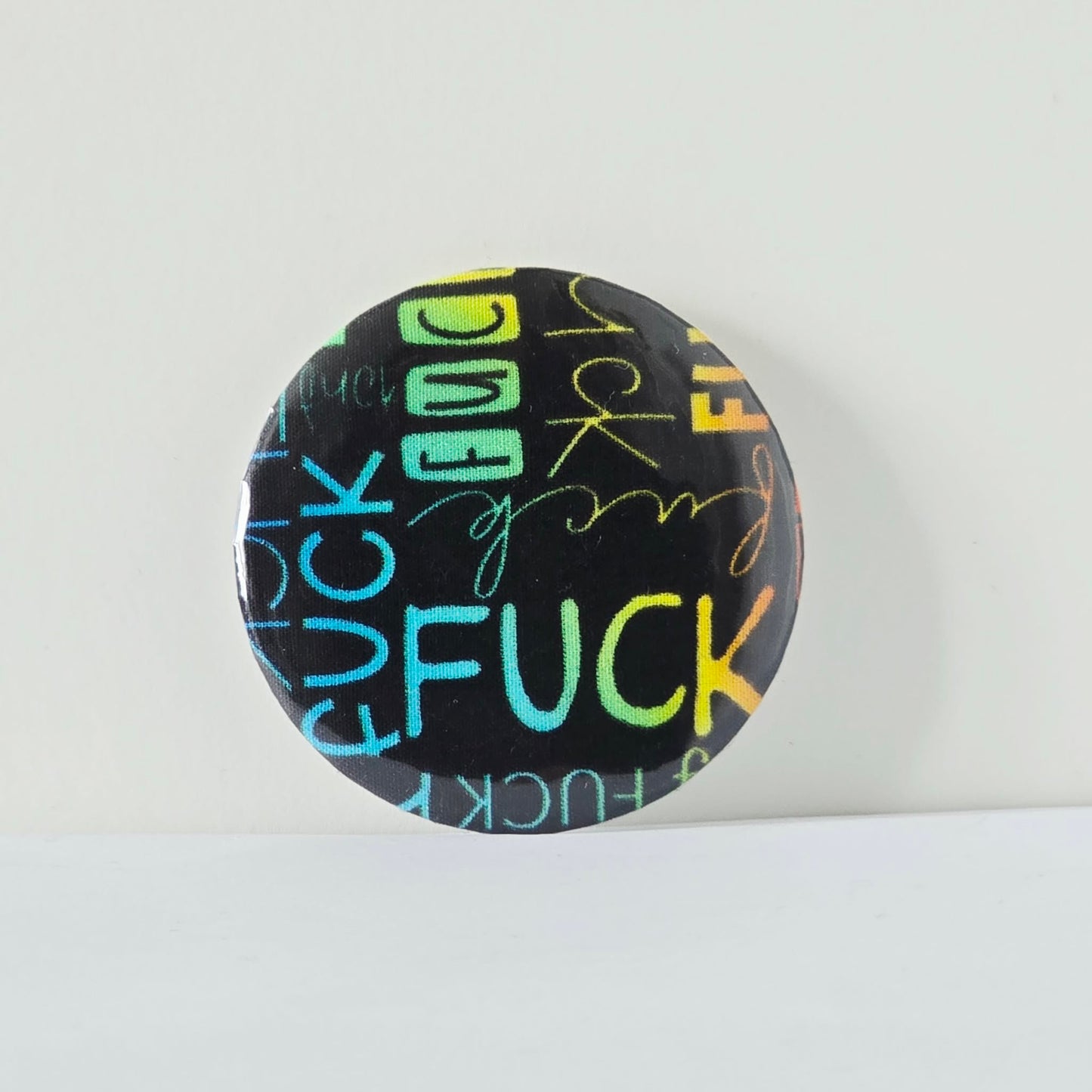 Scrappy Dinky Badge P105
