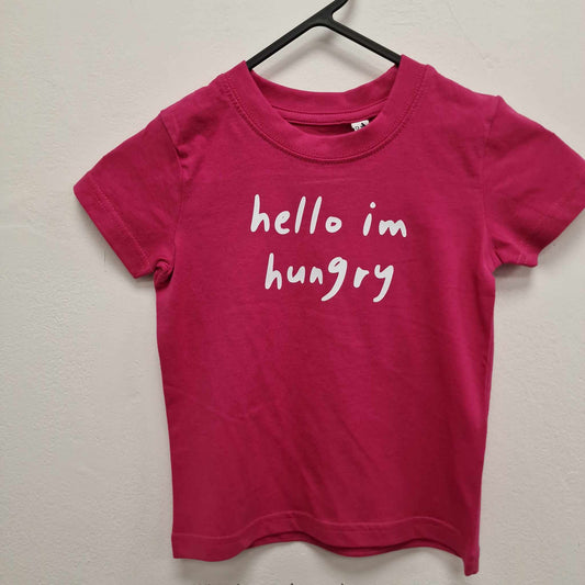 Clearance - Kids 12-18month T-shirt - Hello i'm hungry