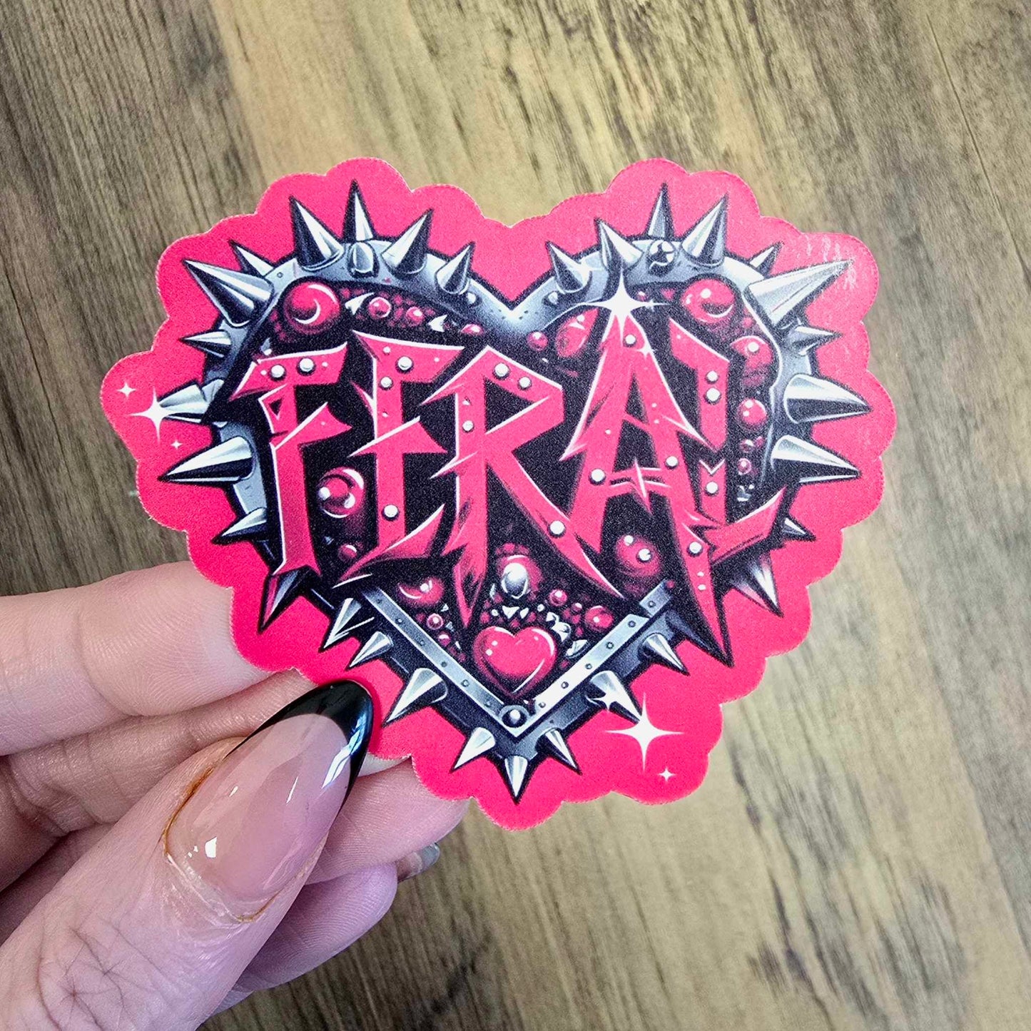 Feral Vinyl Sticker