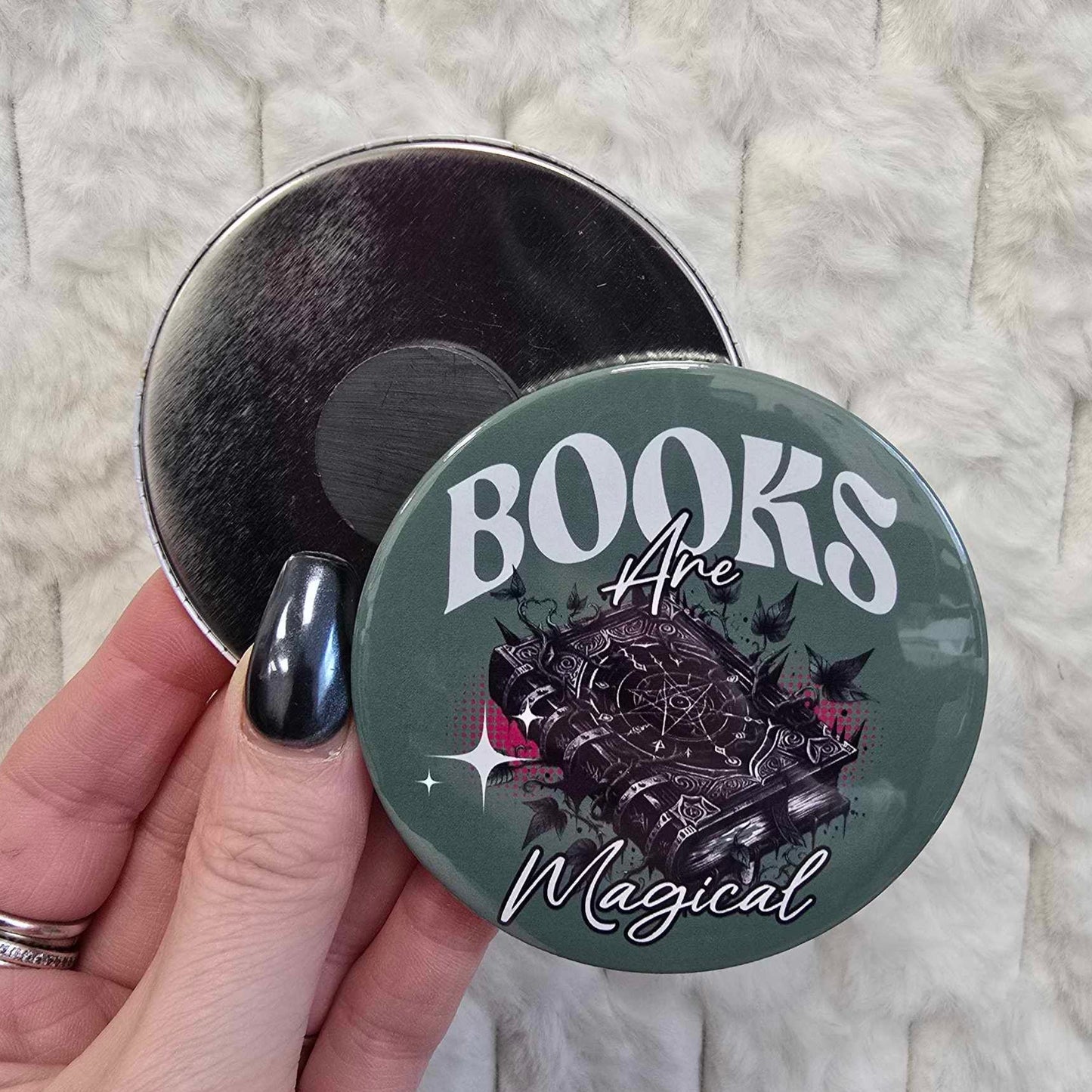 Books Are Magical XL Fridge Magnets