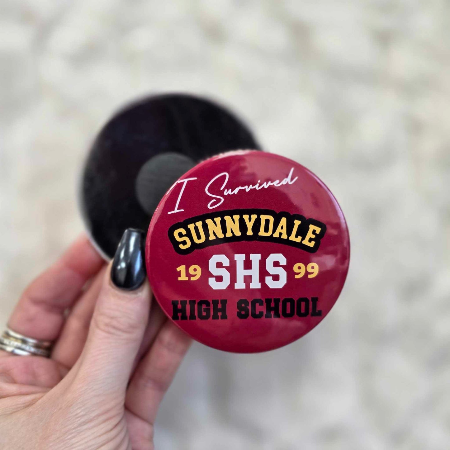 I Survived Sunnydale XL Fridge Magnets