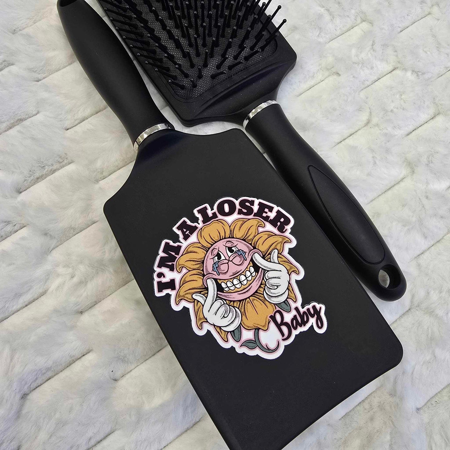 I'm A Loser Baby Paddle Hair Brush