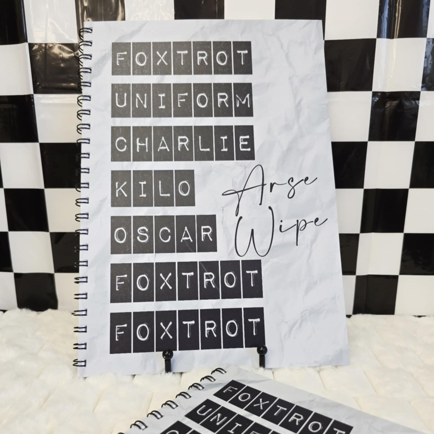 Foxtrot Uniform Kilo Notebook