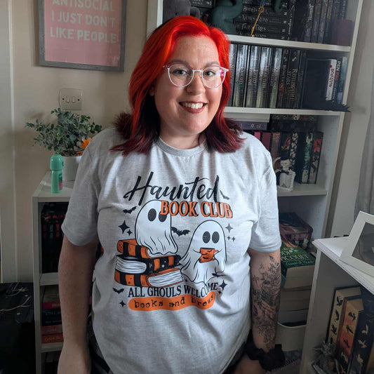 *New* Haunted Book Club Relaxed Fit Tee