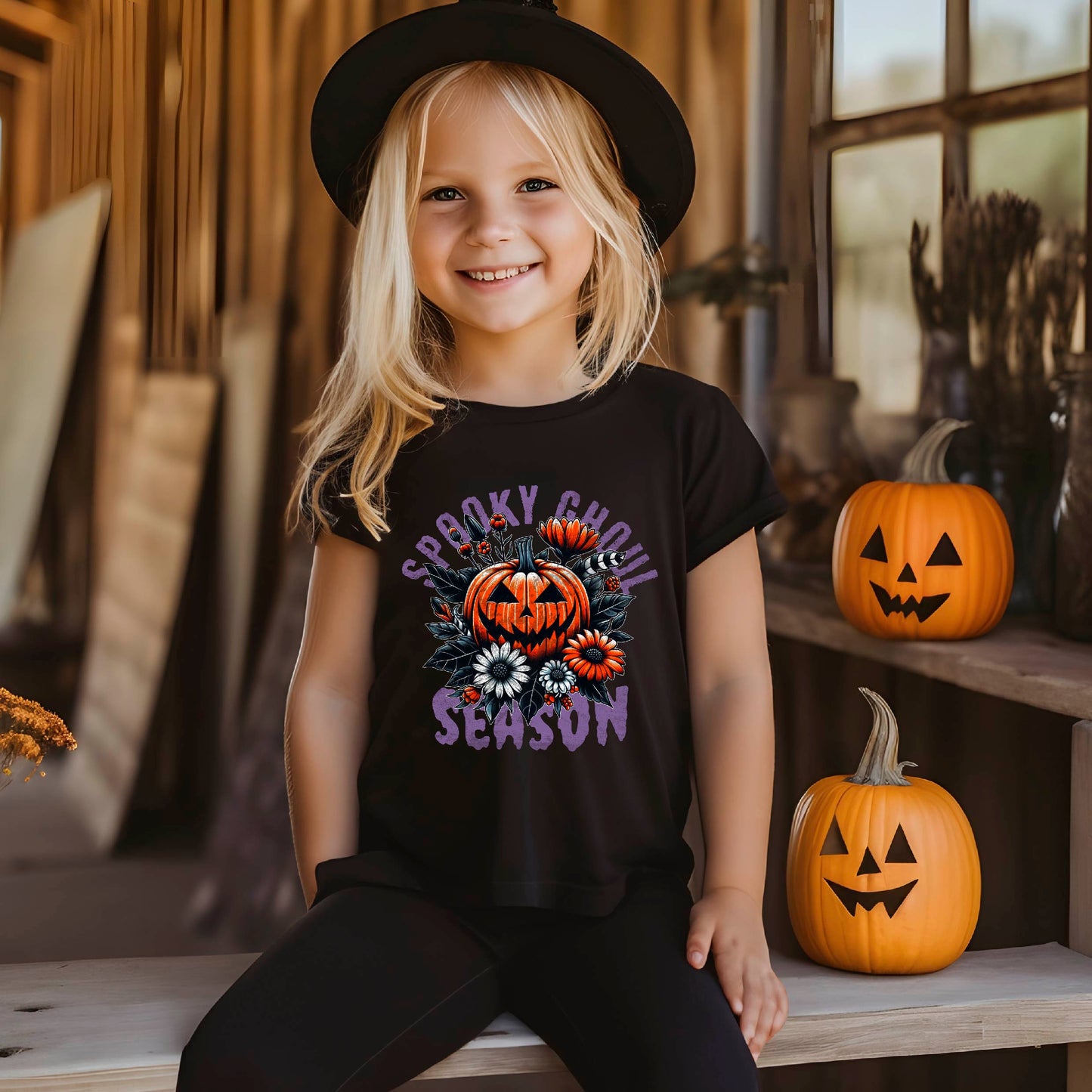 LIMITED EDITION Spooky Ghoul Season - Kids T-shirt