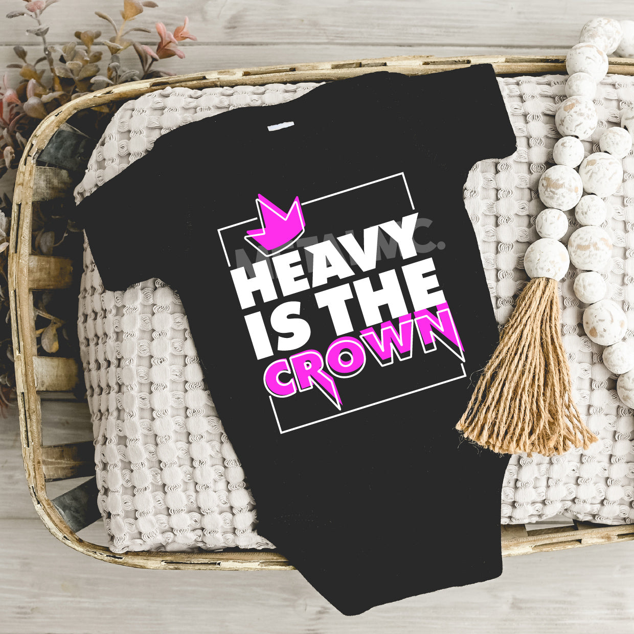 Heavy Is The Crown Baby Vest