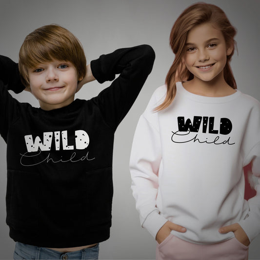 Kids Sweatshirt Wild Child