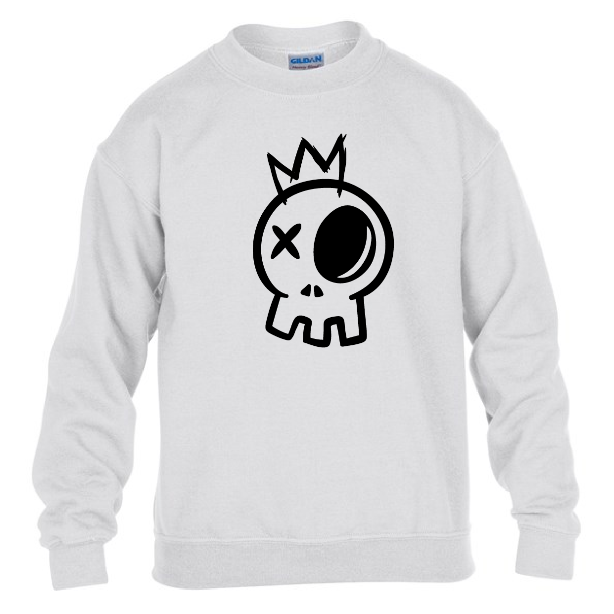 Kids Sweatshirt King Skull