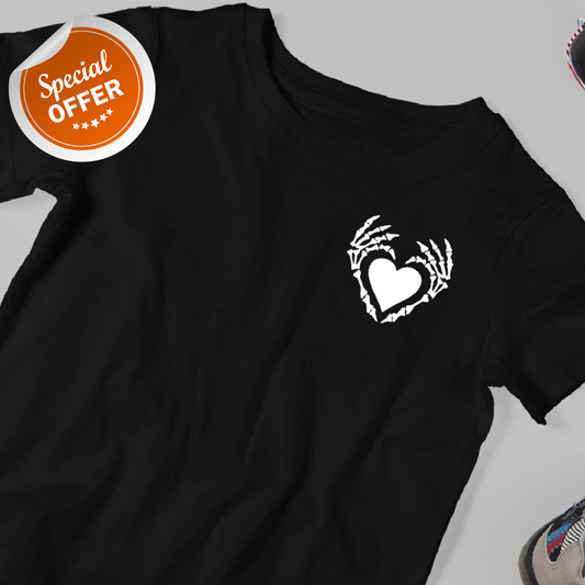 Bone Heart  - Kids T-shirt