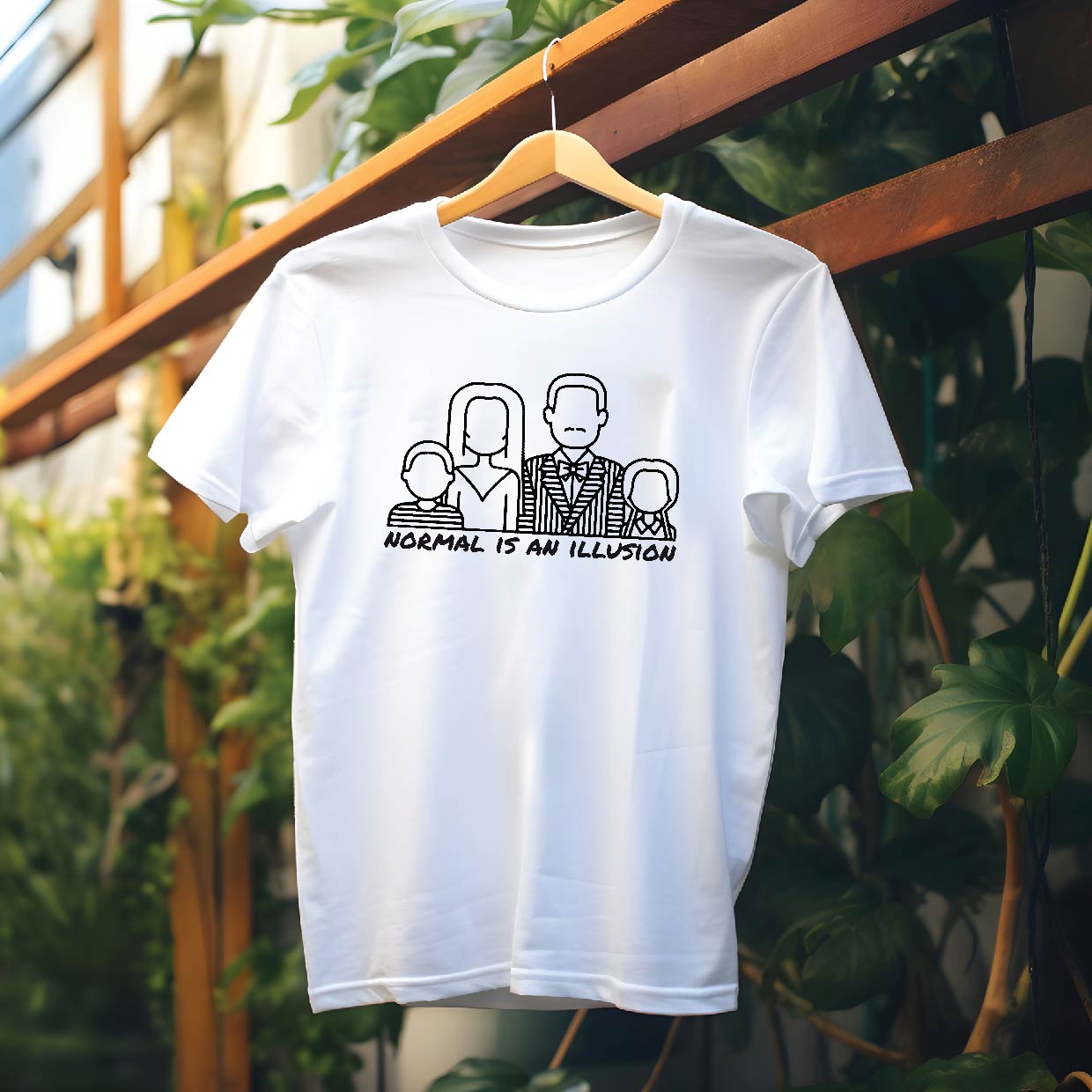 Normal is an illusion - Kids T-shirt