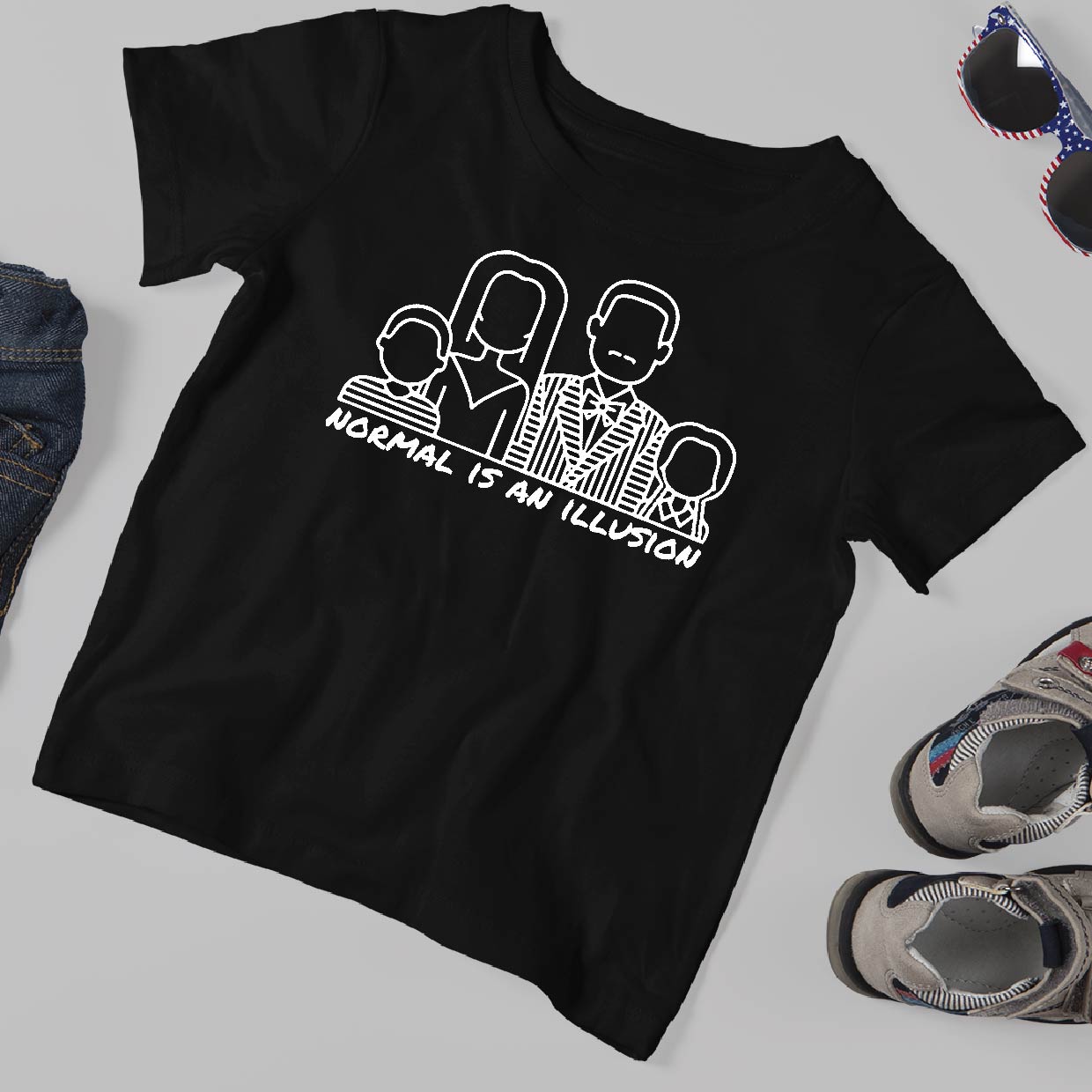 Normal is an illusion - Kids T-shirt
