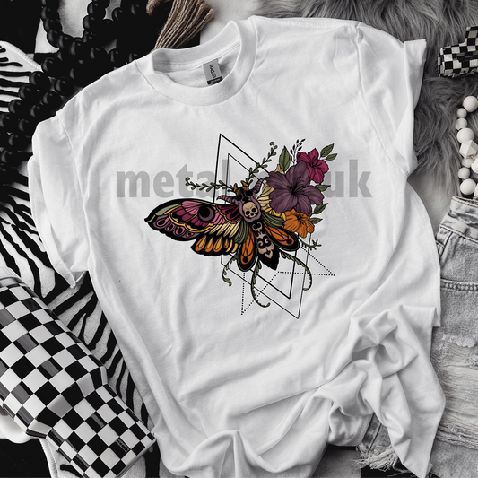 *New* Geo Death Moth Relaxed Fit Tee