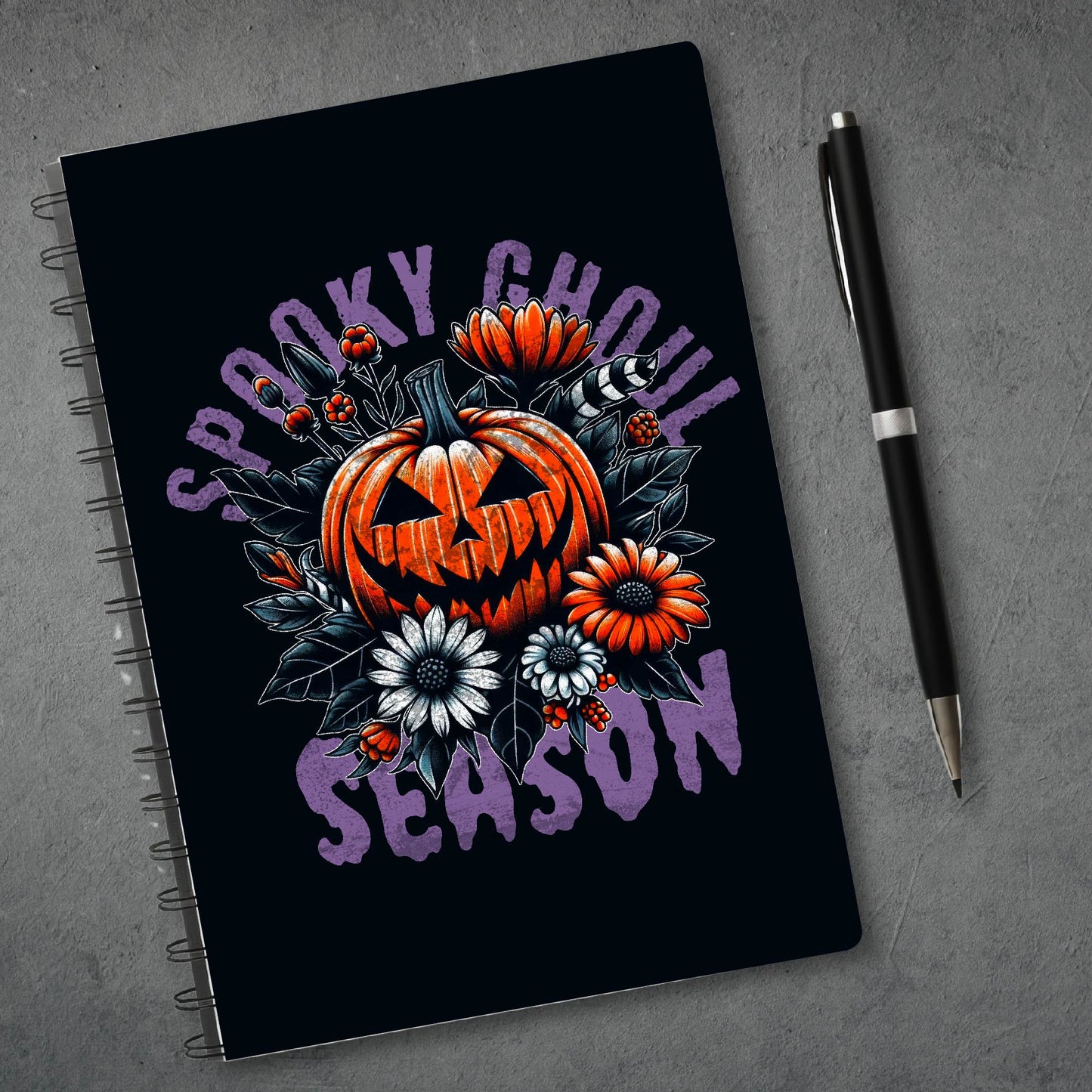 Spooky Ghoul Season Notebook