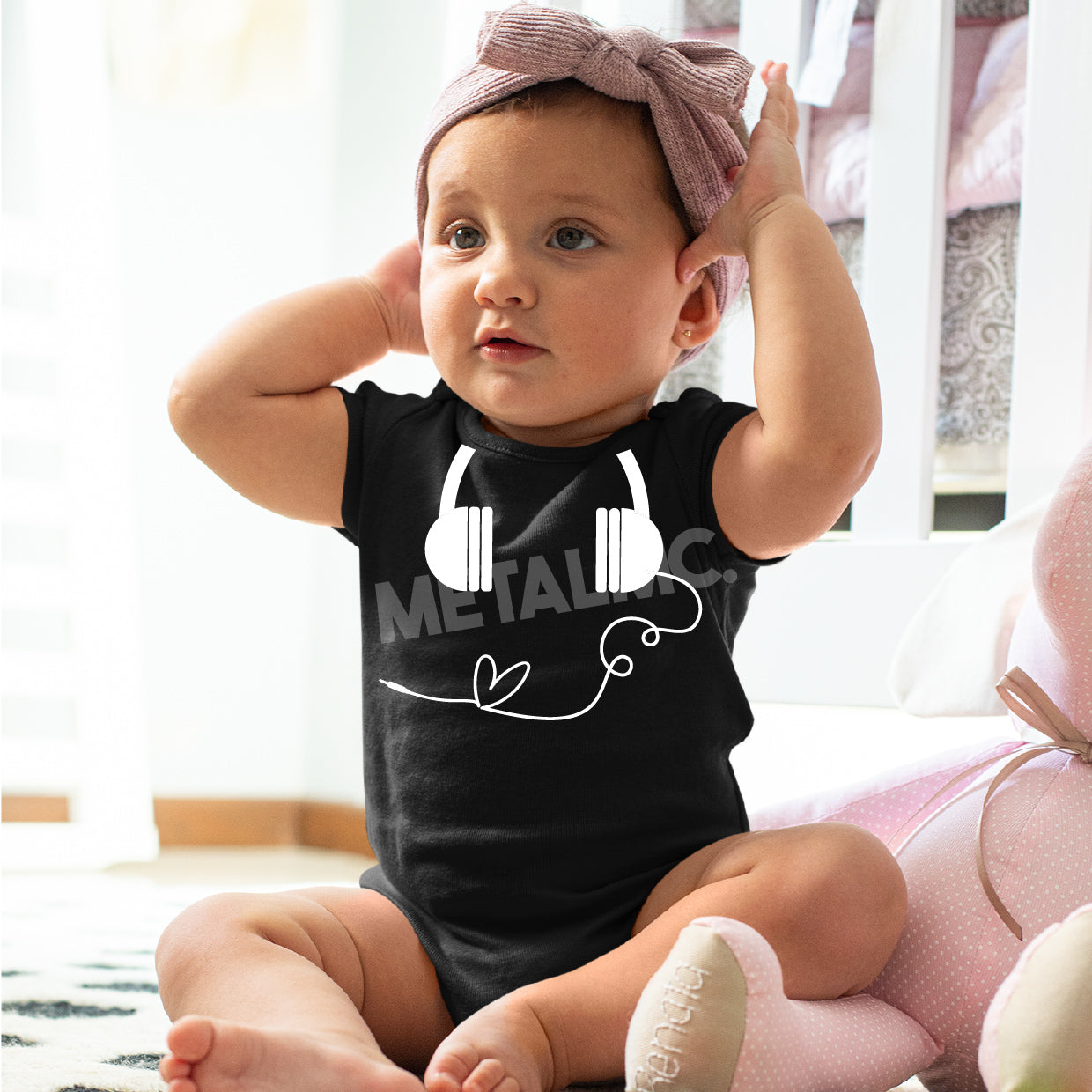 Love Music Baby Vest