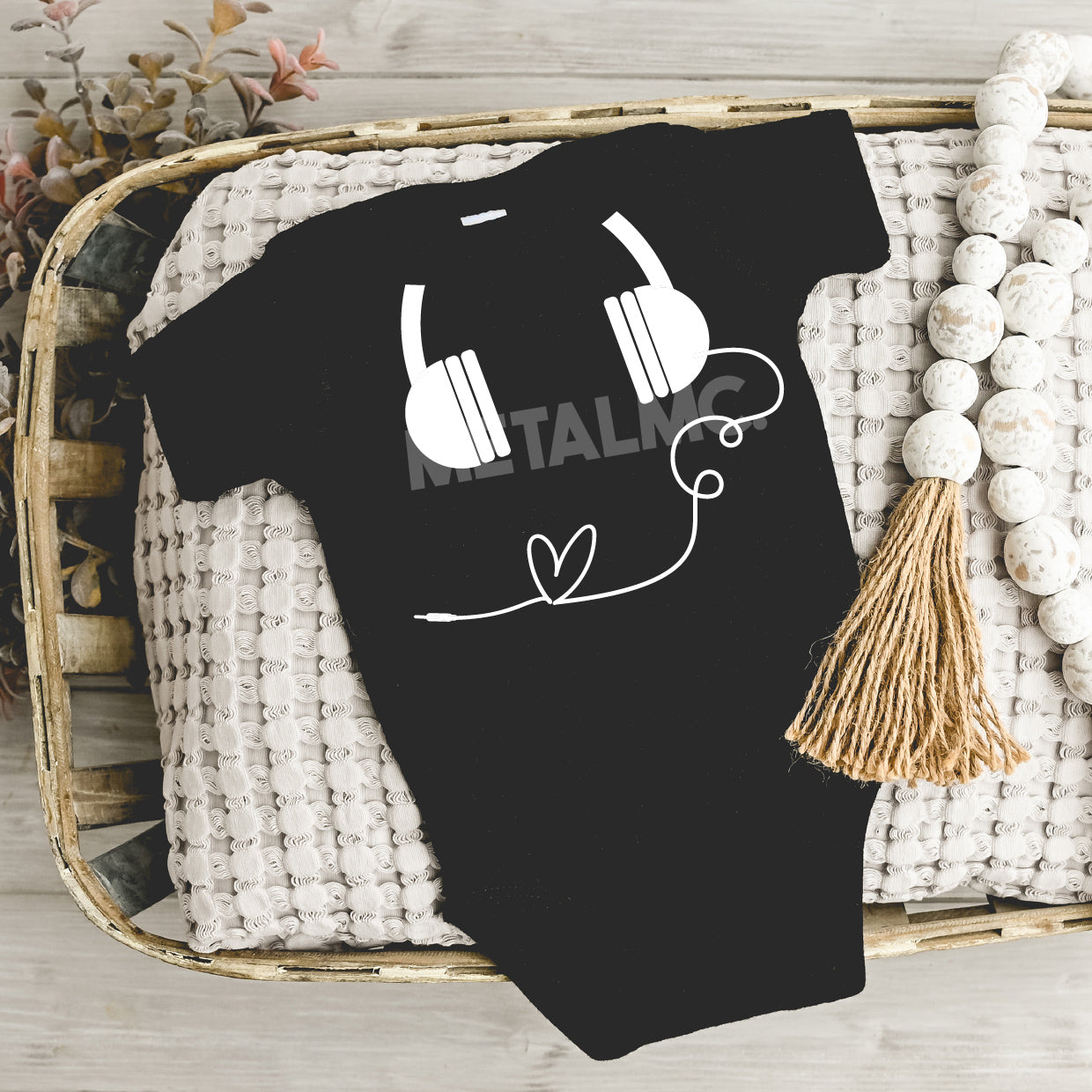 Love Music Baby Vest