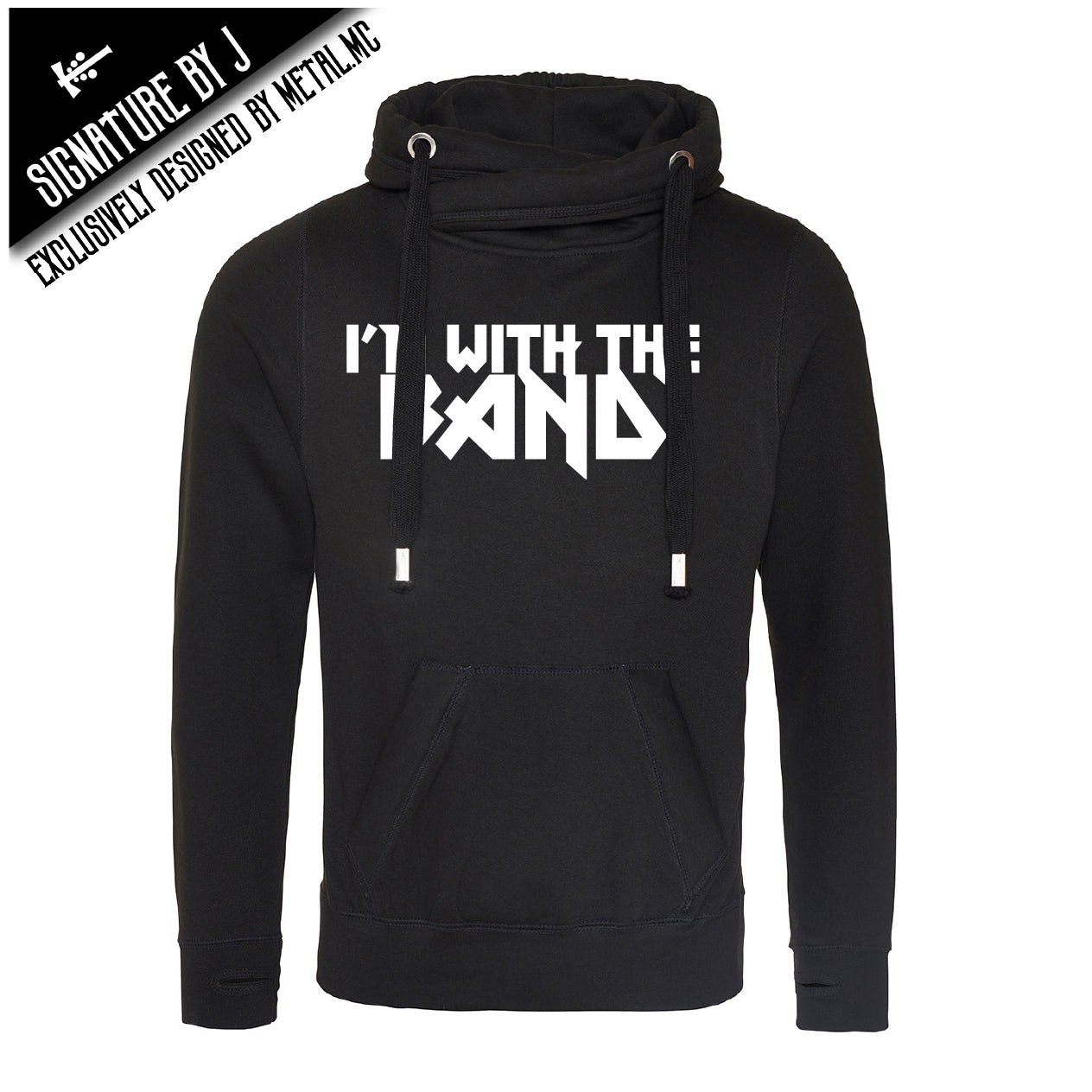 I'm With The Band Cross Neck Hoodie