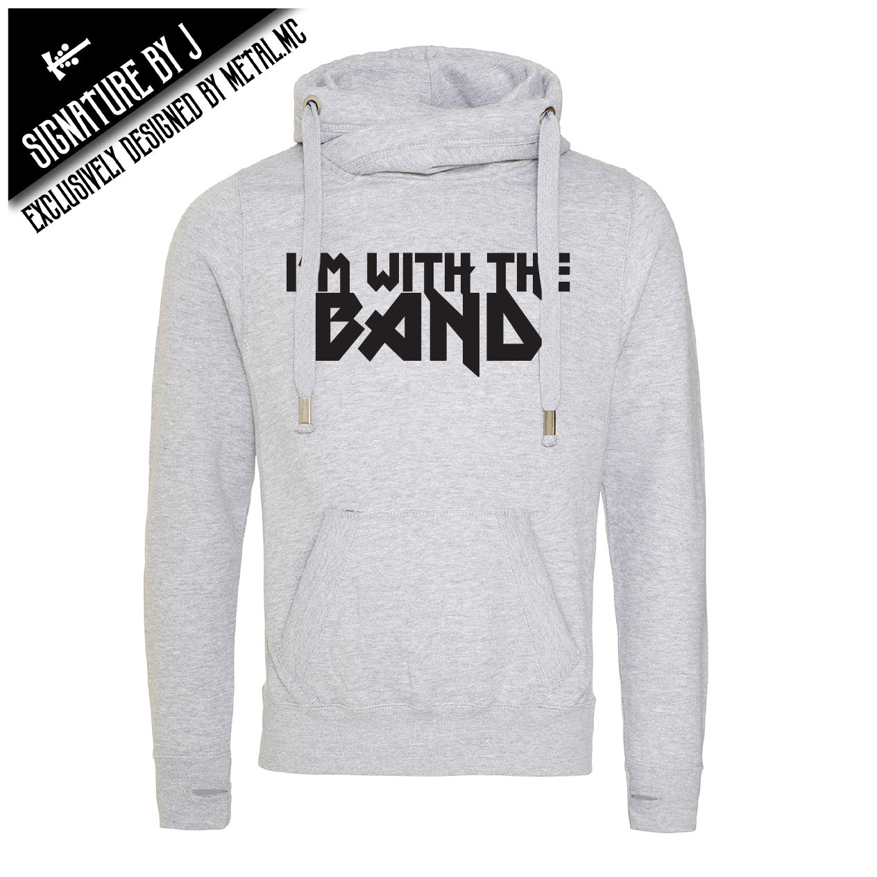 I'm With The Band Cross Neck Hoodie