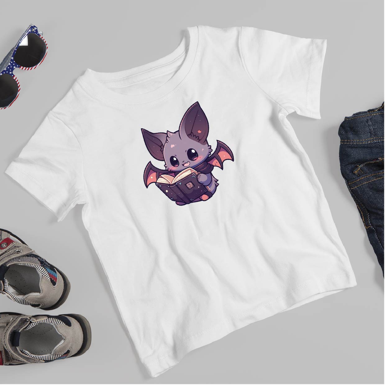 Batty Book - Kids T-shirt