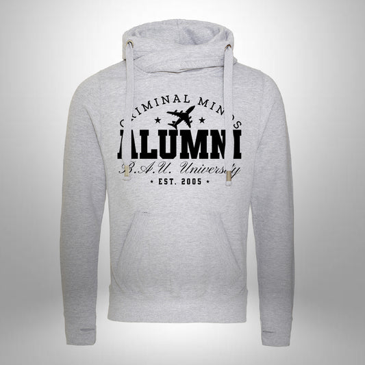 BAU University Cross Neck Hoodie