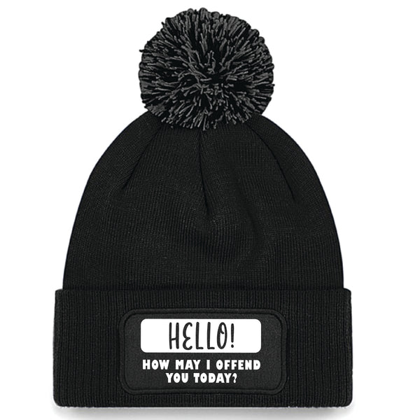 Hello how May I Offend You Beanie Hat
