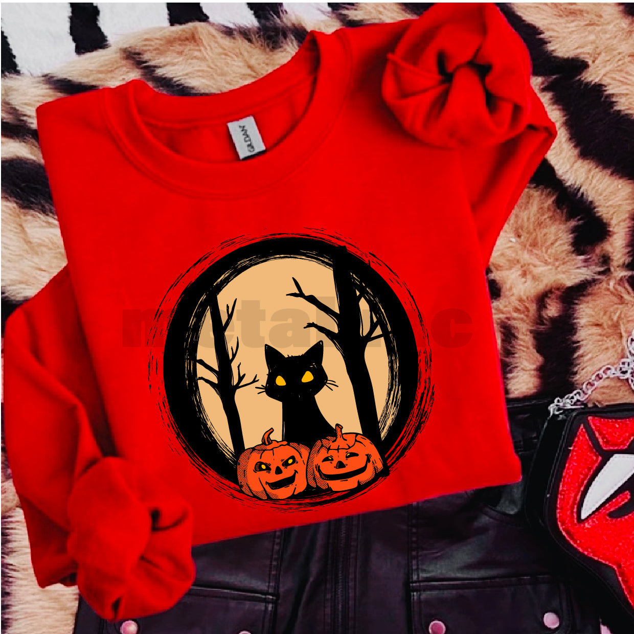 *New* Black Cat Orchid Sweatshirt