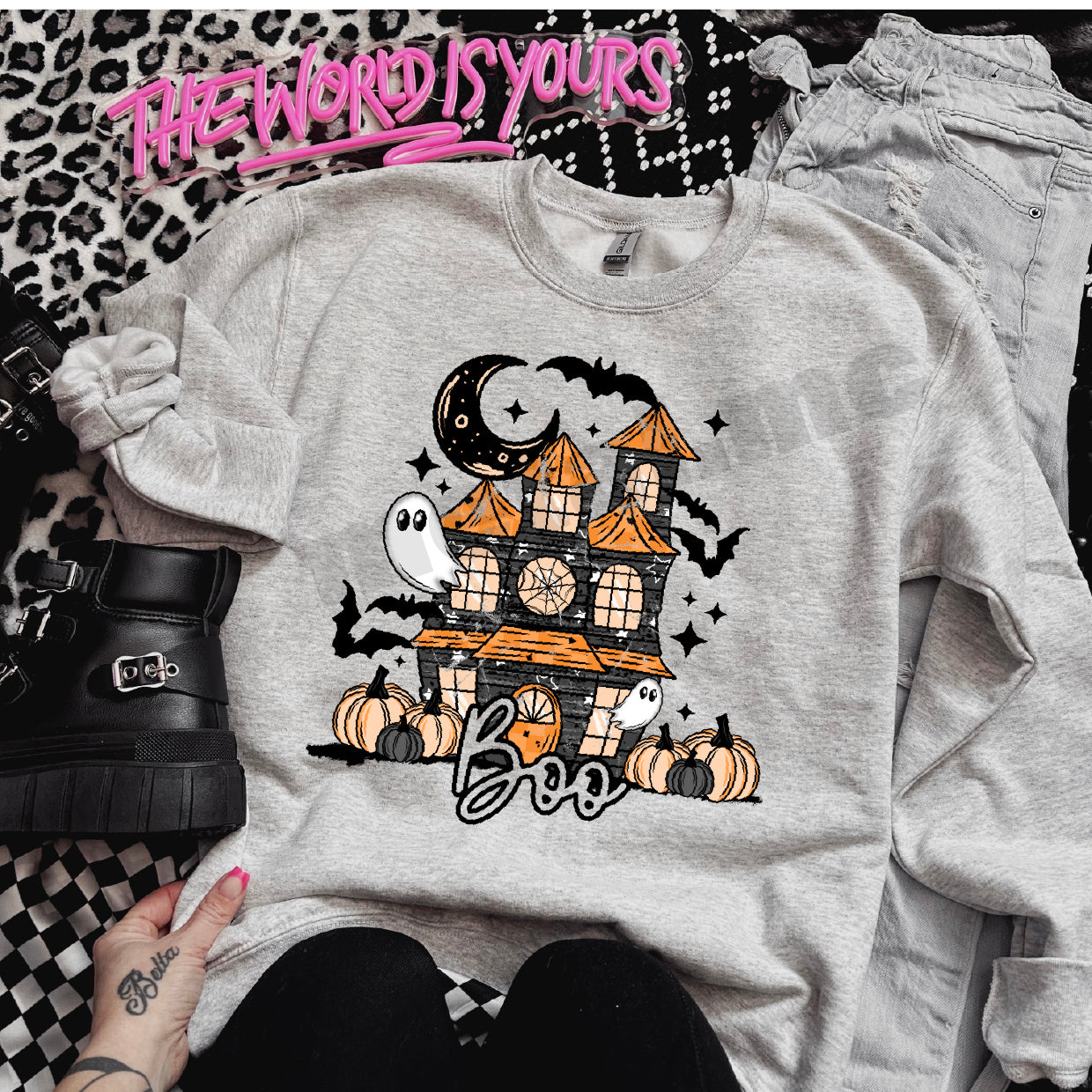 *New* Haunted House Sweatshirt