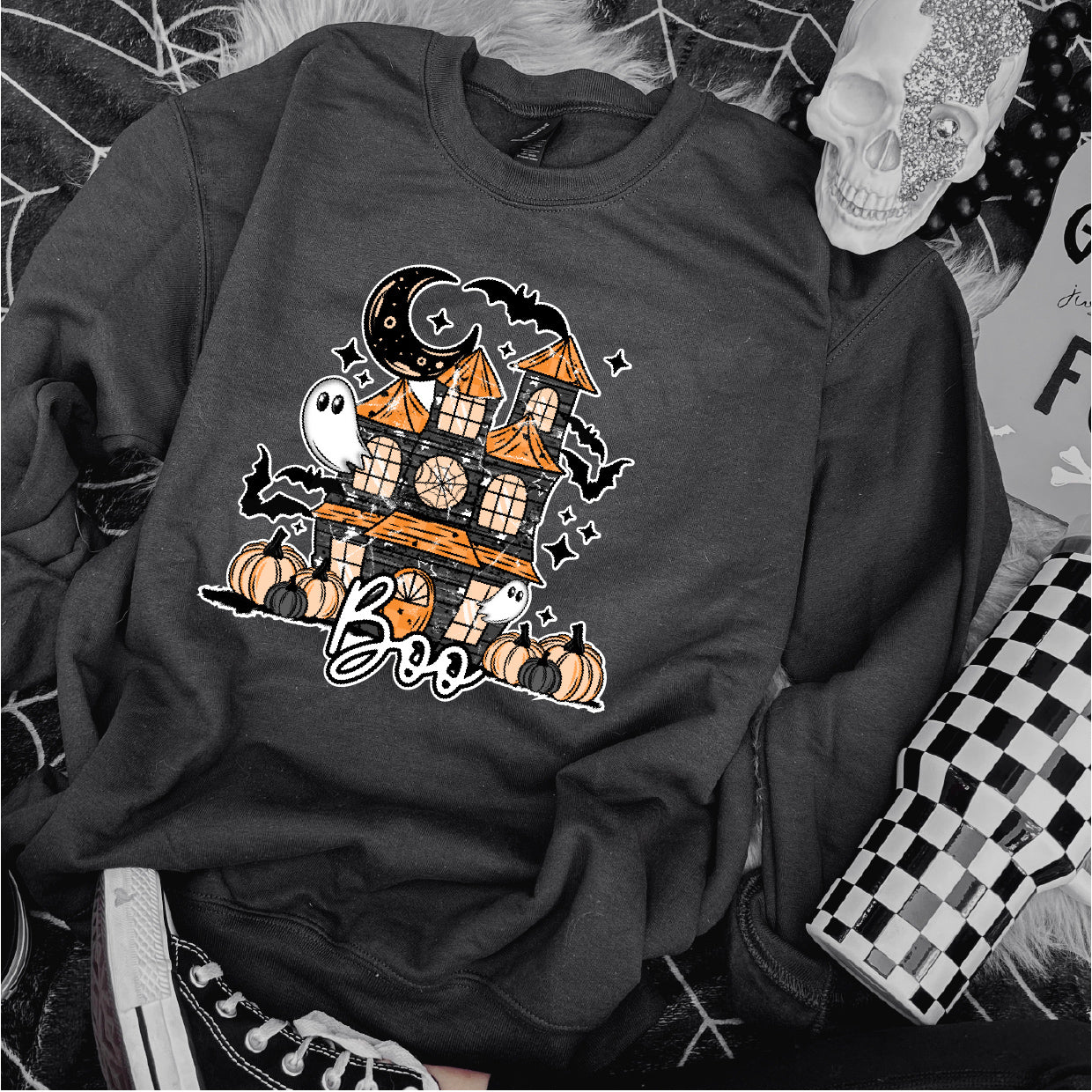 *New* Haunted House Sweatshirt
