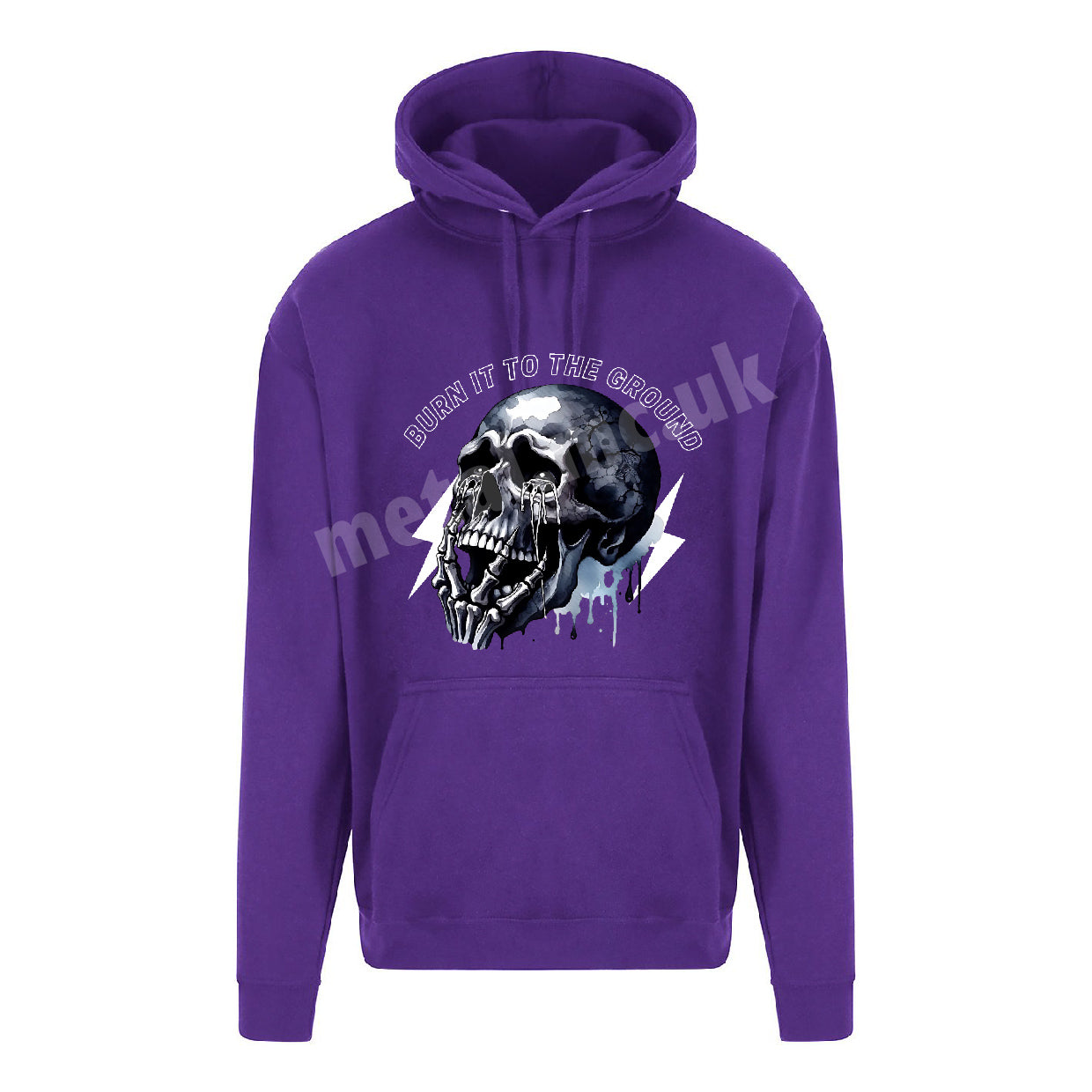 Burn It To The Ground Overhead Hoodie