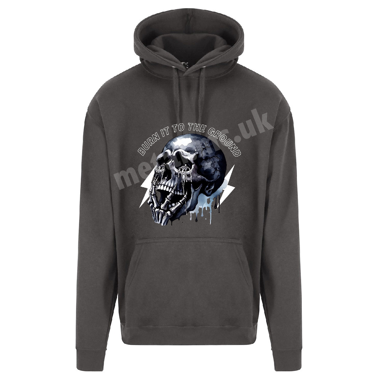 Burn It To The Ground Overhead Hoodie