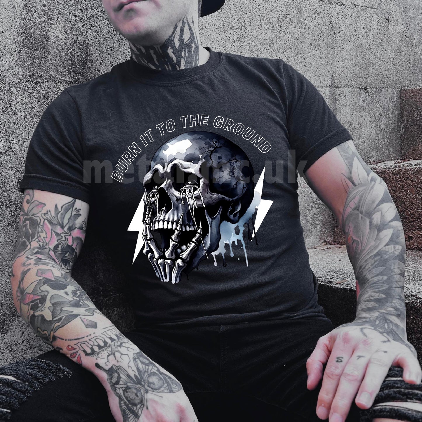 Burn It To The Ground Relaxed Fit Tee