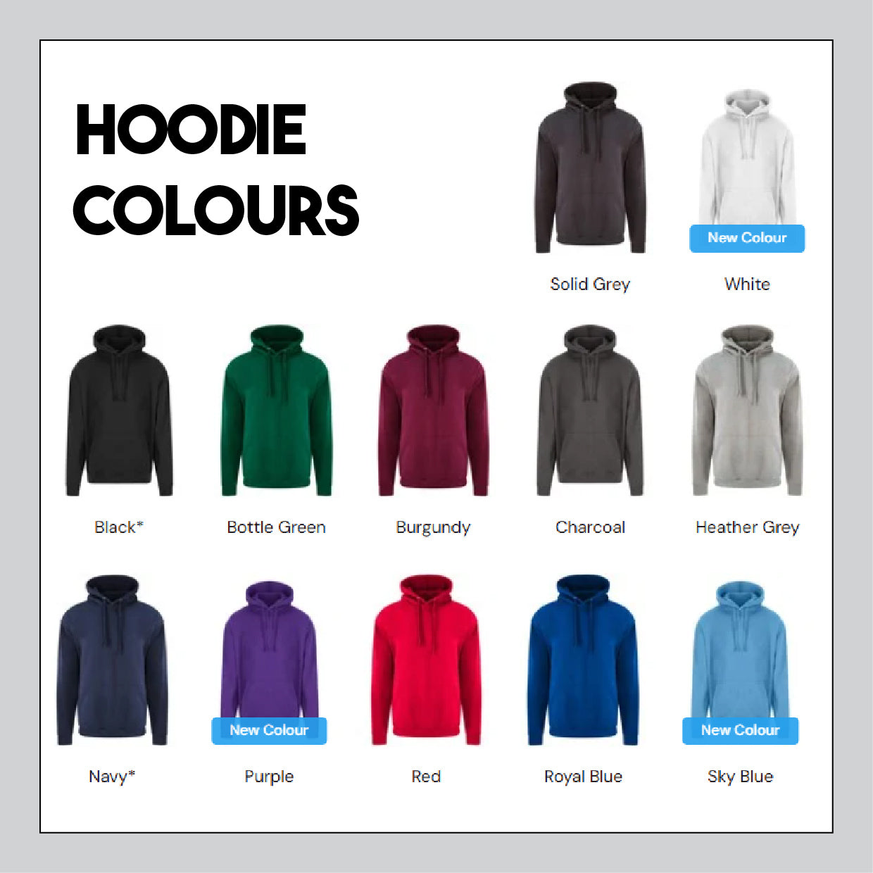 'CREATE YOUR OWN' Overhead Hoodie
