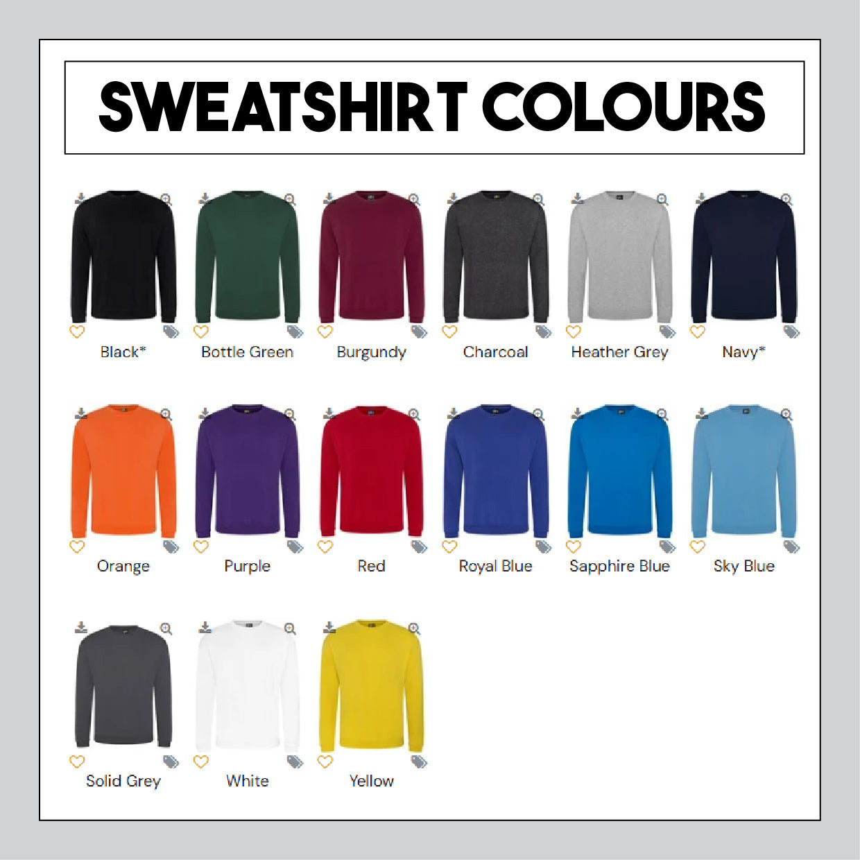 'CREATE YOUR OWN' Sweatshirt