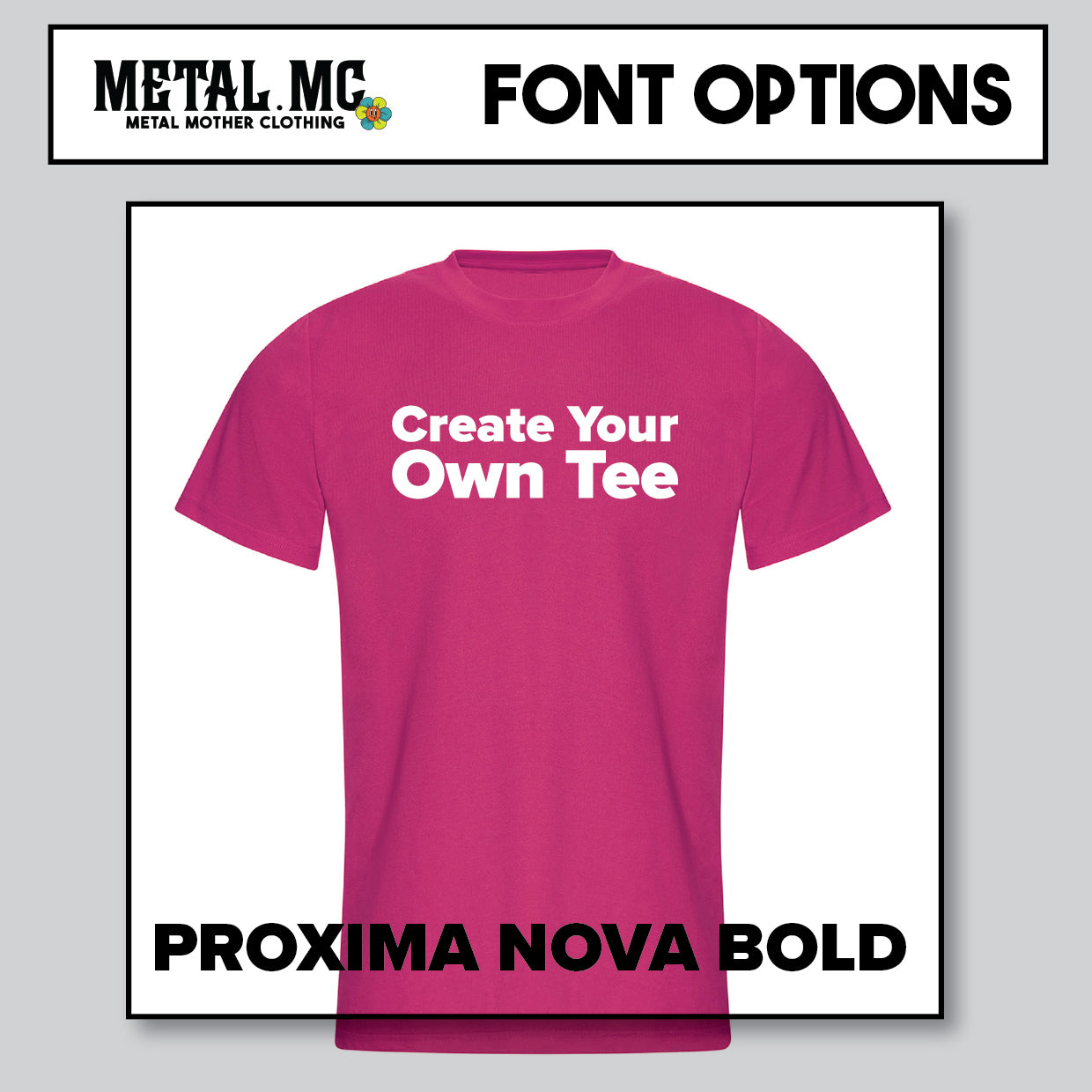 'CREATE YOUR OWN' Relaxed Fit Tee