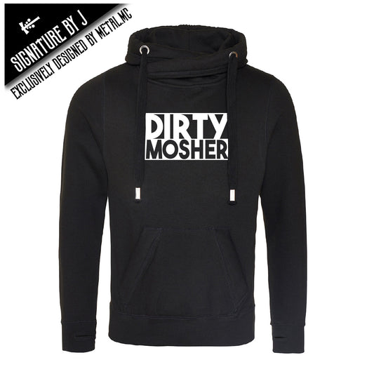 Dirty Mosher Cross Neck Hoodie