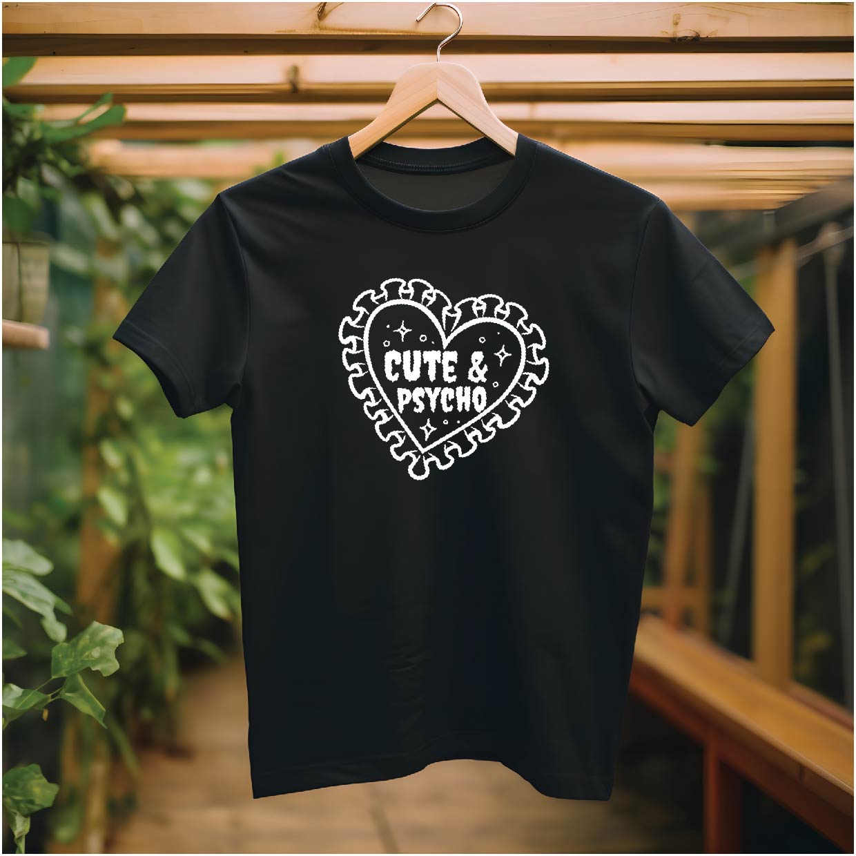 Cute & Psycho - Kids T-shirt
