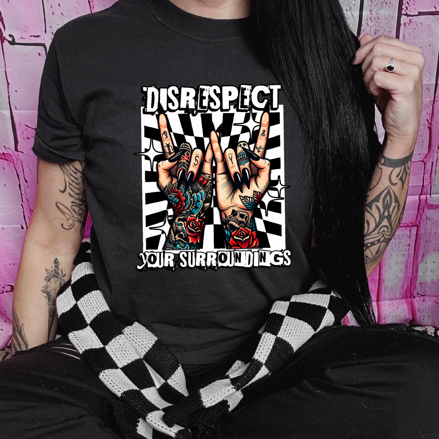 Disrespect Your Surroundings Relaxed Fit Tee