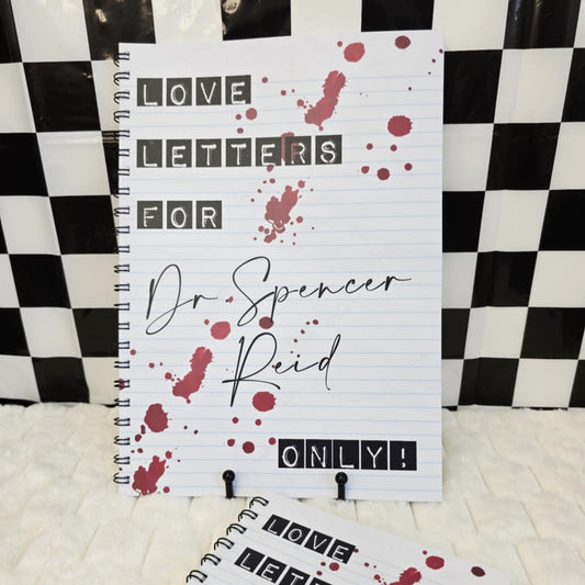 BAU Love Letter to Spencer Reid Notebook