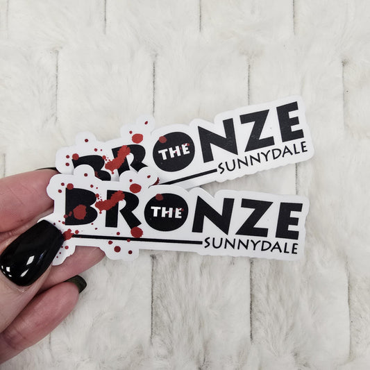 The Bronze (BTVS) Vinyl Sticker