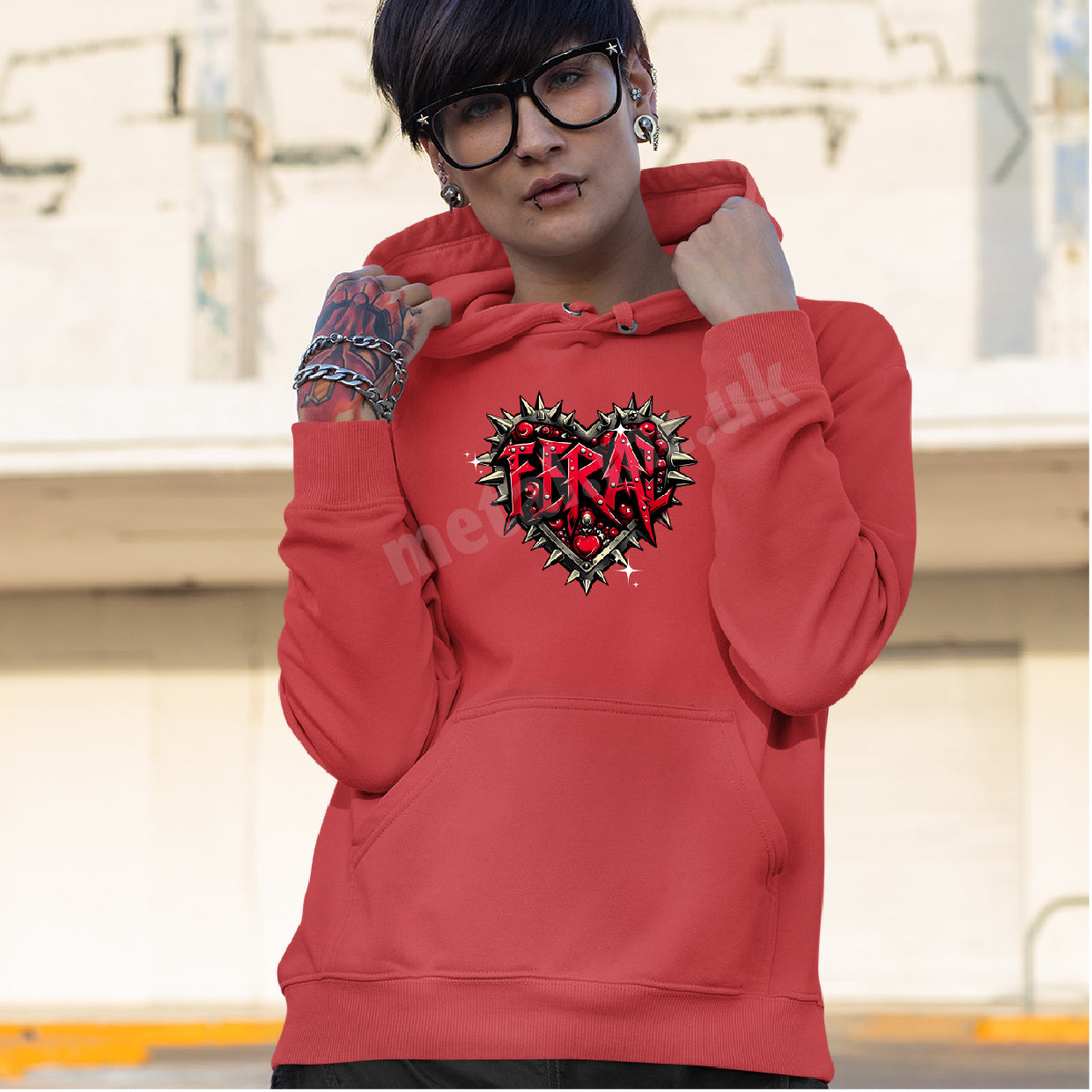 Feral Heart Overhead Hoodie